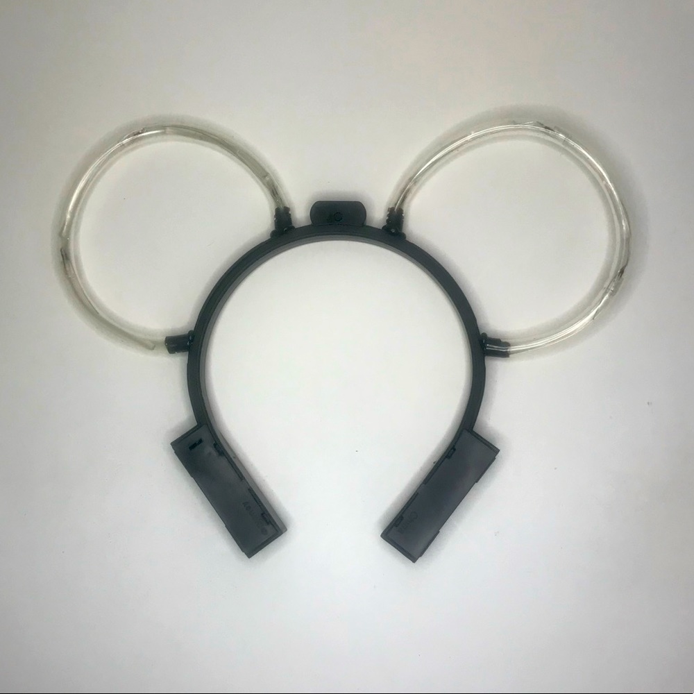 Pre-owned Disney Parks Mickey LED Ears Headband